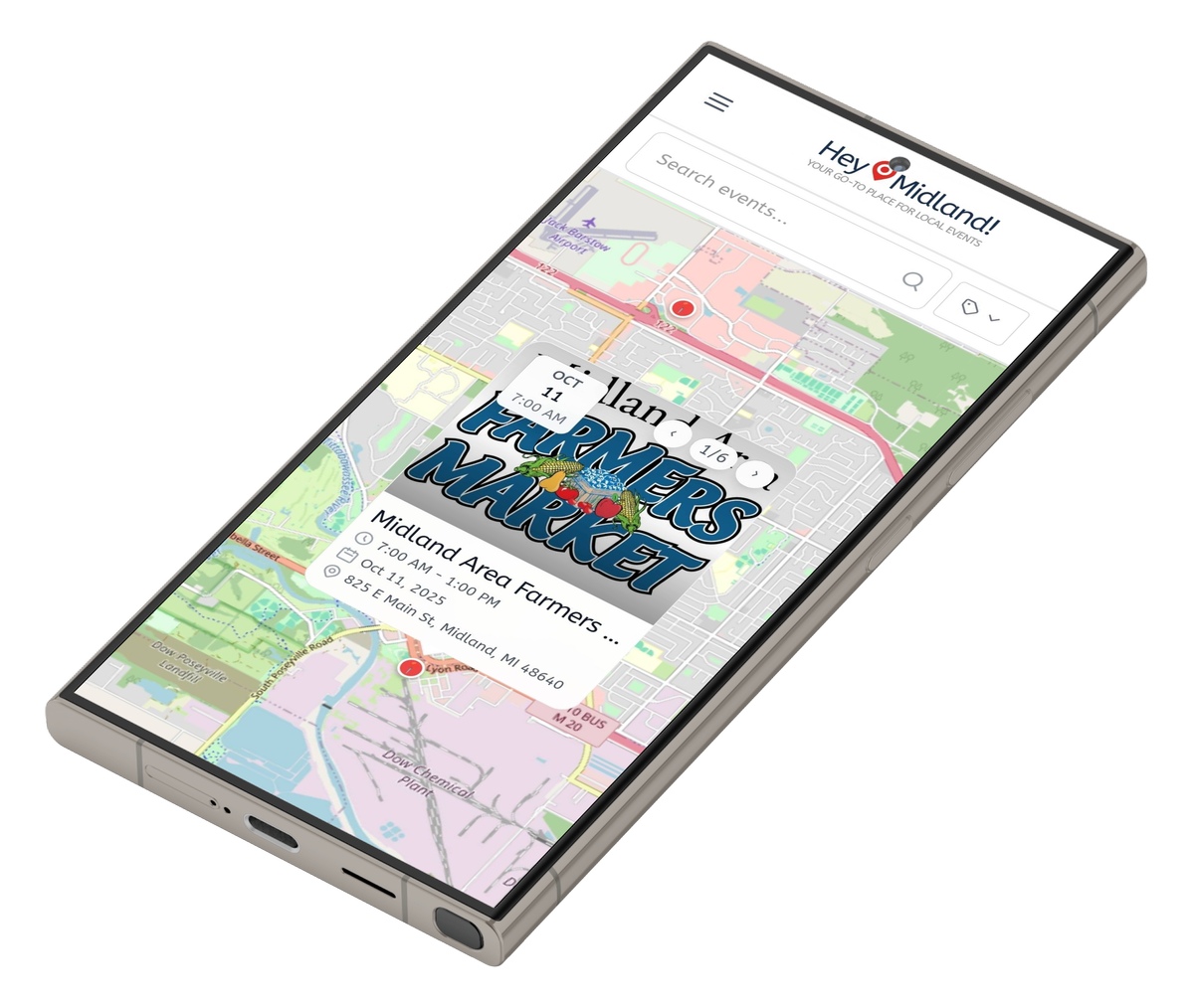 Hey Midland mobile app preview